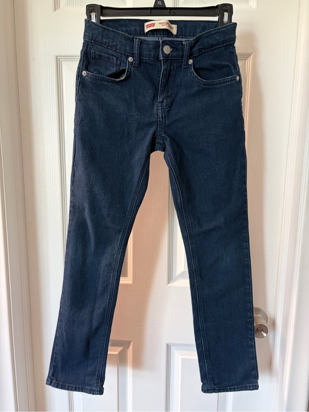 Boys Youth Dark Blue Slim Fit Levi’s Jeans
